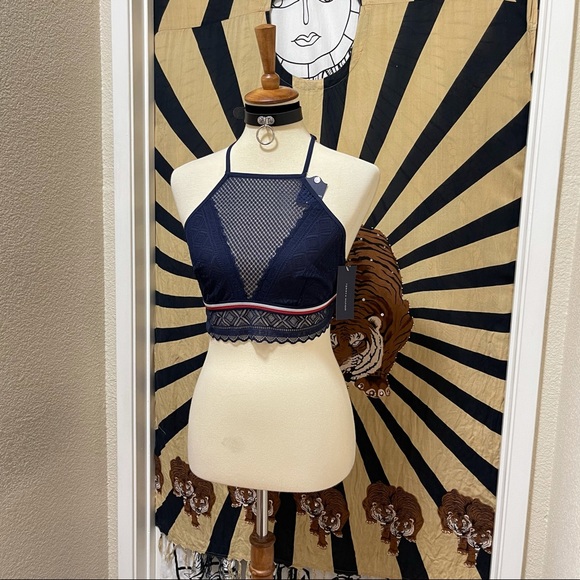 🌈 SOLD Stunning Mesh halter bra top - Picture 5 of 11